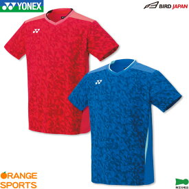 ヨネックス バドミントン ゲームシャツ(フィットスタイル) 10523 メンズ 男性用 ゲームウェア ユニフォーム テニス ソフトテニス 日本バドミントン協会審査合格品