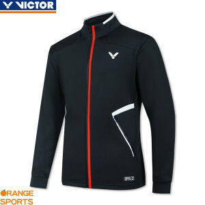 ビクター バドミントン ウォームアップジャケット J-50600 ユニ 男女兼用 スポーツウェア トレーニングウェア ウォームアップシャツ プラクティスシャツ ジャージ