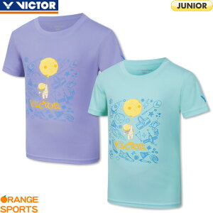 ビクター バドミントン ジュニア Tシャツ T-52041 ジュニア 少年 少女 バドミントンウェア バドミントンTシャツ