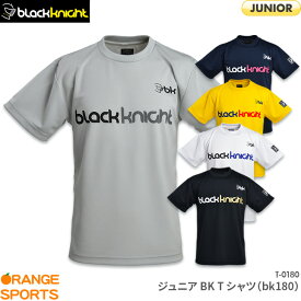 ブラックナイト black knight ジュニア BKTシャツ(bk180) T-0180 JUNIOR ジュニア バドミントン テニス スカッシュ Tシャツ バドミントンTシャツ スポーツウェア