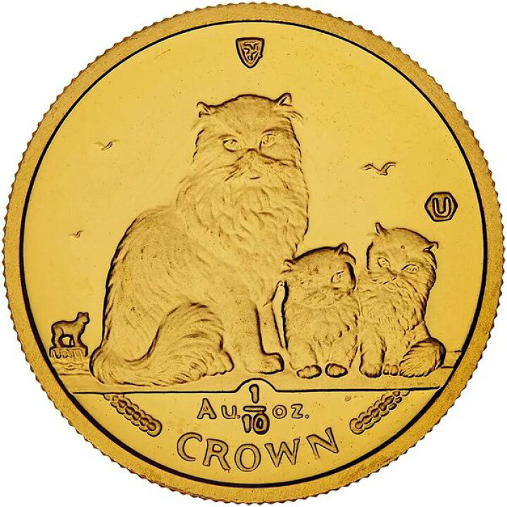 楽天市場】即納・追跡可 2005 マン島キャット金貨 1/10オンスヒマラヤ 