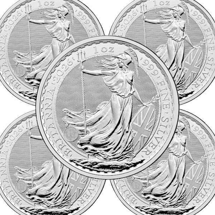 楽天市場】即納・追跡可 2026 1オンス イギリス ブリタニア銀貨 □【5 