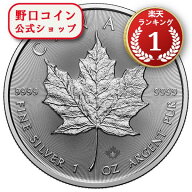 即納・追跡可 2025 1オンス カナダ メイプル銀貨 38mmクリアケース付き 新品未使用【地金型コイン特集】