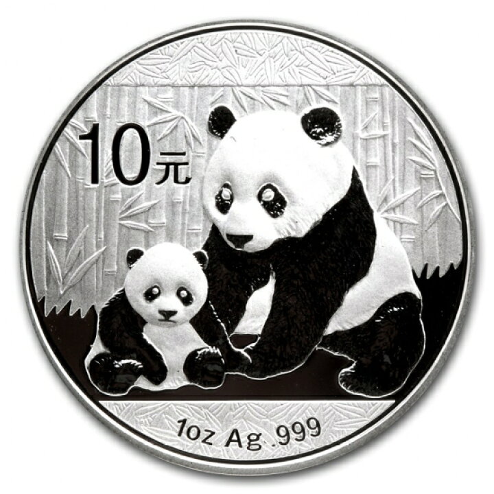 楽天市場】即納・追跡可 新品未使用 2012 中国 パンダ銀貨1オンス 