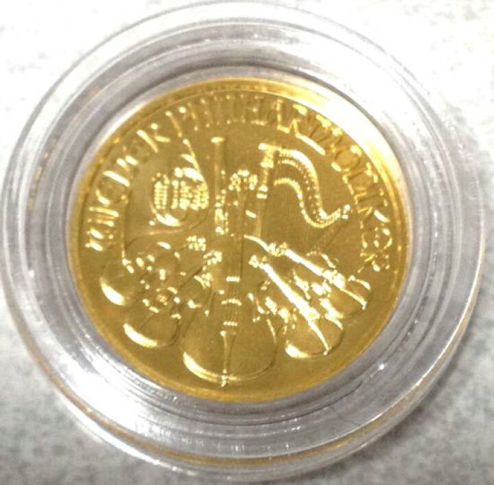 楽天市場】即納・追跡可 メイプル金貨1/10オンス、ウィーン金貨1/10 