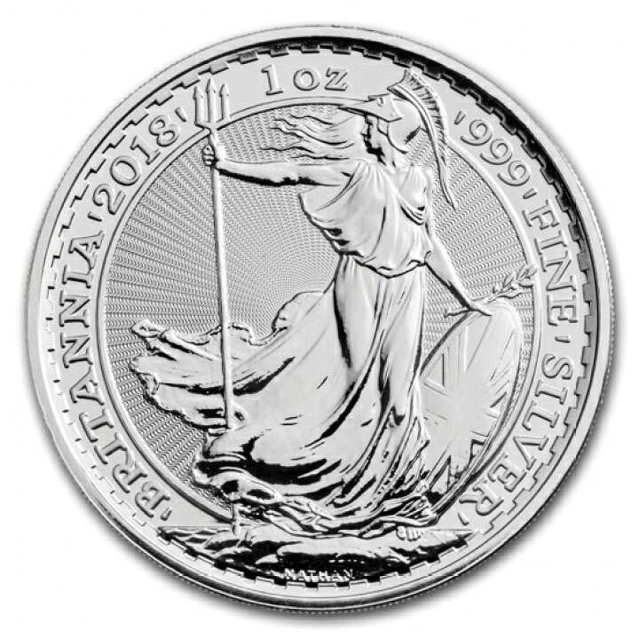 楽天市場】即納・追跡可 新品未使用 2018 イギリス ブリタニア銀貨1 