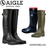 エーグル シャンタベル2 ラバーブーツ AIGLE CHANTEBELLE2 レインブーツ 天然ゴム 長靴 防水 ZZF8883 婦…