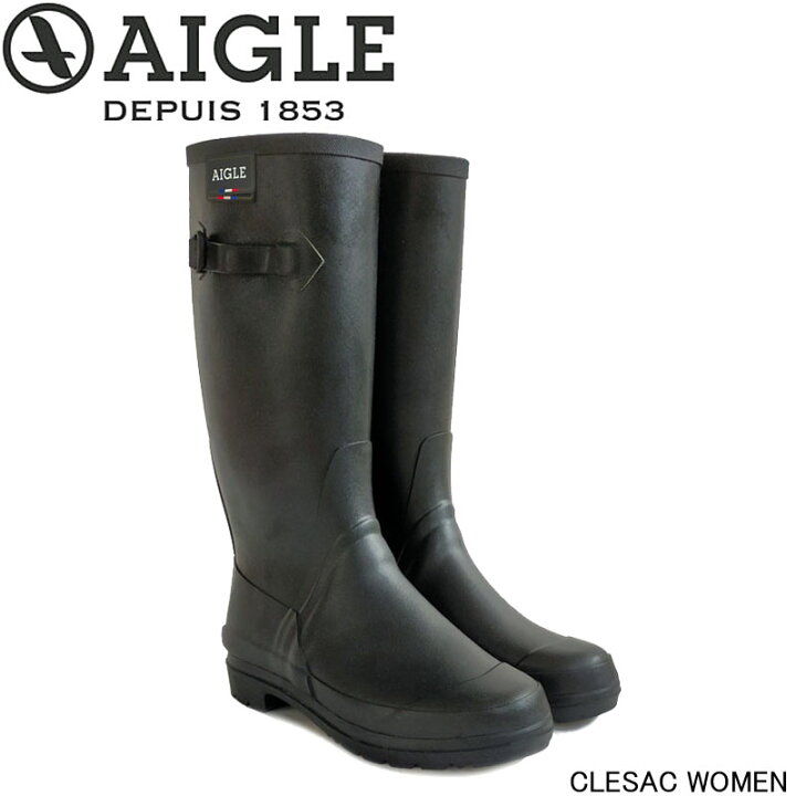 楽天市場】エーグル CLESAC セサックレディー ラバーブーツ AIGLE 