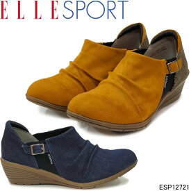 エルスポーツ ESP12721 ELLE SPORT 軽量ウェッジアンクルシューズ 婦人靴 レディース