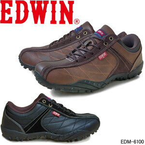 エドウィン EDM6100 軽量 スニーカー ヴィンテージ加工 カジュアルシューズ 紳士靴 メンズ