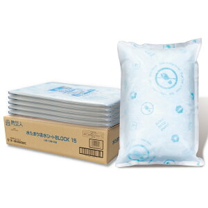 【在庫処分品】第一衛材 防災人 水たまり吸水シート BLOCK15 14L 10枚×5袋入●ケース販売お徳用【取り寄せ商品・即納不可】
