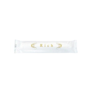 溝端紙工印刷 高級紙おしぼり パルプ不織布 丸 リッチ 100本×6袋(600本)【メーカー直送・代引き不可・時間指定不可・沖縄、離島不可】