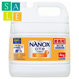 【セール】ライオン　業務用　NANOX one(ナノックスワン)　スタンダード　4kg