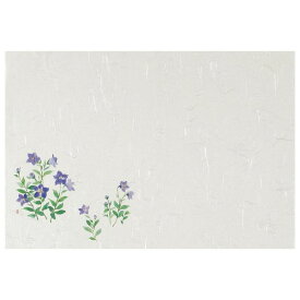 テーブルマット　T-119　桔梗(9月)　100枚【取り寄せ商品・即納不可】