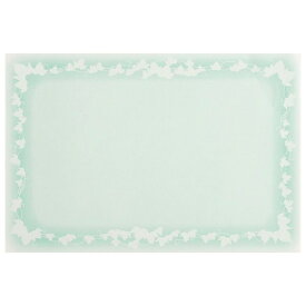 テーブルマット　T-201　蔦　緑　100枚【取り寄せ商品・即納不可】