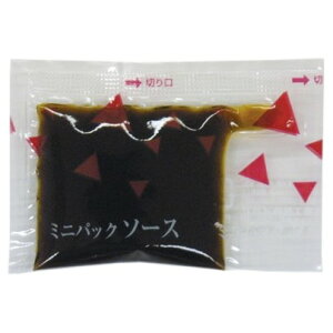 ミニパックソース 波柄中 約5.0ml 500個×6箱【工場直送・代引き不可・時間指定不可・沖縄、離島不可】