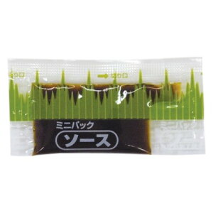 ミニパックソース バラン柄小 約3.0ml 750個×6箱【工場直送・代引き不可・時間指定不可・沖縄、離島不可】
