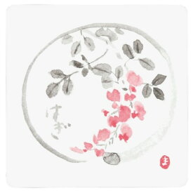 【期間限定P5倍】 紙コースター　角型　萩　2色　100枚