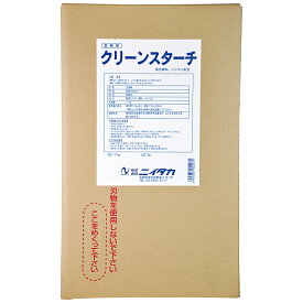 【期間限定P5倍】 ニイタカ　複合糊料　クリーンスターチ　17kg　ハイテナー【取り寄せ商品・即納不可・代引き不可・返品不可】