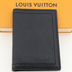 【未使用品】LOUIS VUITTON ルイヴィトン オーガナイザー・ドゥ ポッシュ カードケース パスケース 名刺入れ ブルーマリーヌ ユタ 本革 M64140 【新古品】