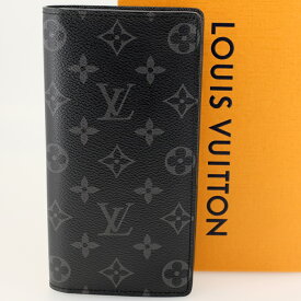 LOUIS VUITTON ルイヴィトン ポルトフォイユ・ブラザ 長財布（小銭入れあり） モノグラム・エクリプス M61697 【中古】