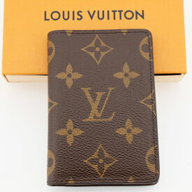 【新品同様】LOUIS VUITTON ルイヴィトン オーガナイザー・ドゥ ポッシュ カードケース・パスケース・名刺入れ モノグラム M60502 【中古】