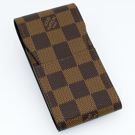 【美品】LOUIS VUITTON ルイヴィトン エテュイ シガレット IQOSケース 電子タバコケース シガレットケース ダミエ N63024 タバコケース 【中古】