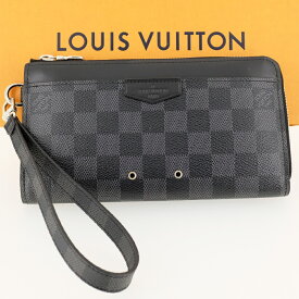 LOUIS VUITTON ルイヴィトン ジッピー・ドラゴンヌ 長財布（小銭入れあり） ダミエ・グラフィット N60379 【中古】