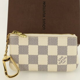 【未使用品】LOUIS VUITTON ルイヴィトン ポシェット・クレ 小銭入れ キーケース コインケース ダミエ・アズール N62659 【新古品】