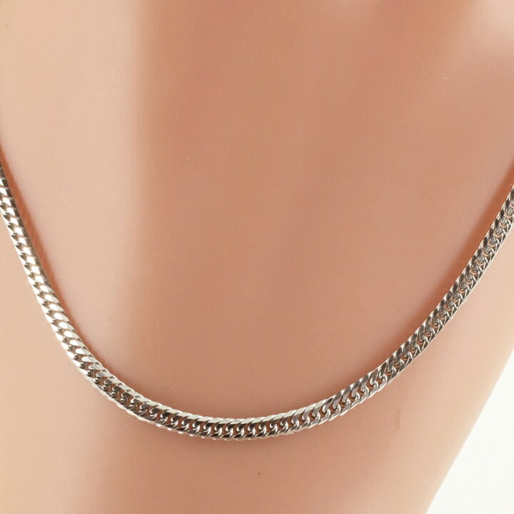 楽天市場】【美品】Pt850 プラチナ 喜平ネックレス 6面 ダブル 10.3g 