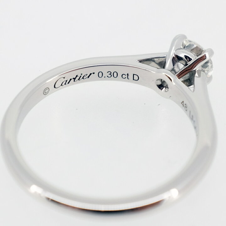 楽天市場】【新品同様】Cartier カルティエ 1895 ソリテール リング  