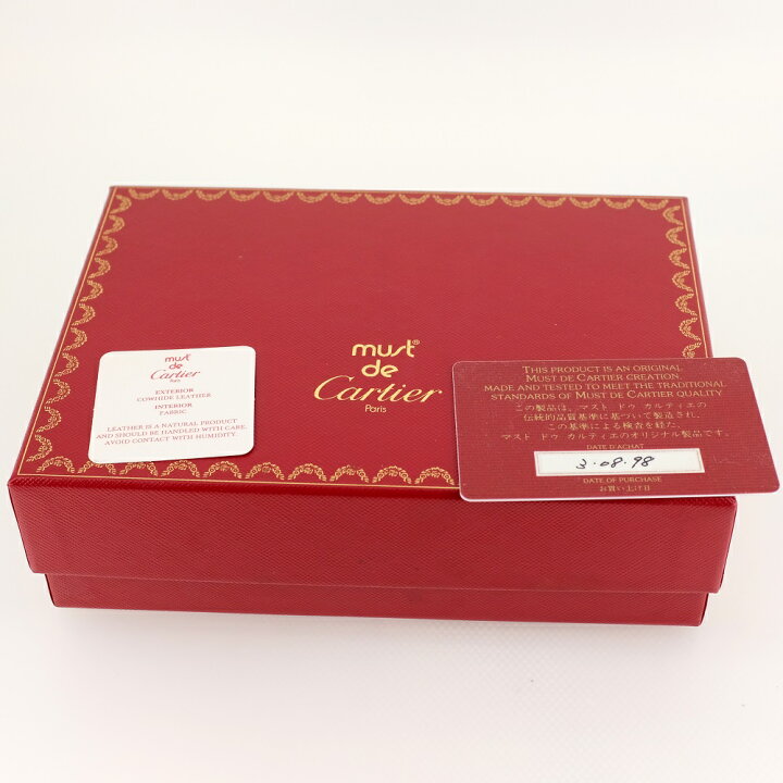 楽天市場】Cartier カルティエ 化粧ポーチ メイクポーチ マルチケース 