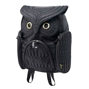 MORNCREATIONSモーンクリエイションズミミズククラシックバックパックMサイズ(ブラック)リュックフクロウリュックバッグ【送料無料】