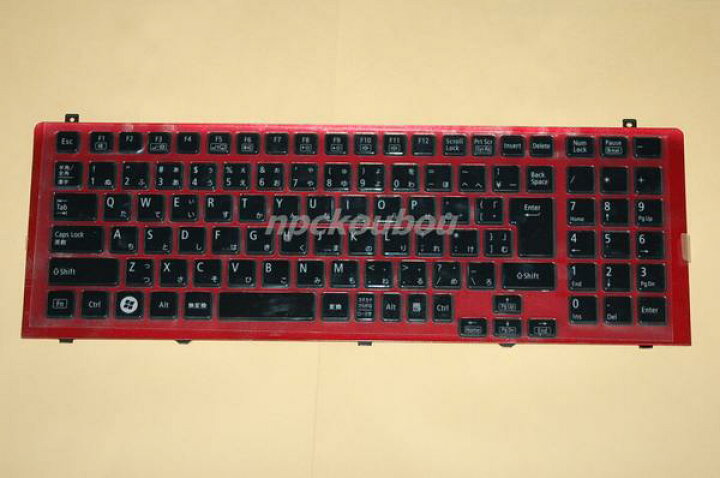 楽天市場 Nec Lavie Ll750f21 Ll750f22 Ll750f23 Ll750f26 用キーボード S ノートパソコンキーボード交換用 色 赤 Npckoubou