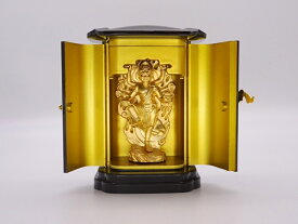 『トイレの神様』烏枢沙摩明王像（うすさまみょうおうぞう）　厨子付き