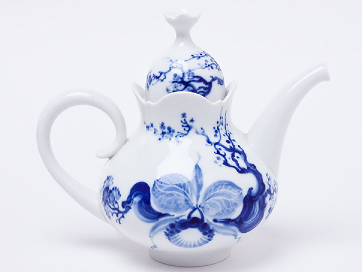 楽天市場】マイセン ブルーオーキッド コーヒーポット meissen-19お茶  