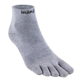 injinji(インジンジ) ライナー ミニクルー/グレー/L 060230 ソックス 靴下 アウトドアウェア小物　靴下
