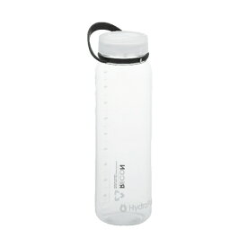 HydraPak(ハイドラパック) リーコン 1L/ホワイト(クリア/ブラック/ホワイト) BR02W 樹脂製ボトル 水筒 ボトル 大人用水筒 マグボトル