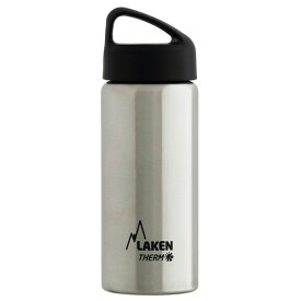 LAKEN(ラーケン) クラシック・サーモ0.5L シルバー PL-TA5 保温 保冷ボトル 水筒 ボトル 大人用水筒 マグボトル