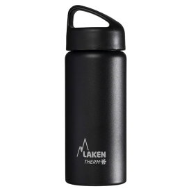 LAKEN(ラーケン) クラシック・サーモ0.5L ブラック PL-TA5N 保温 保冷ボトル 水筒 ボトル 大人用水筒 マグボトル