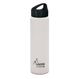 LAKEN(ラーケン)クラシック・サーモ0.75L ホワイト PL-TA7B 保温 保冷ボトル 水筒 ボトル 大人用水筒 マグボトル