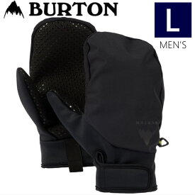 ●23-24 BURTON PARK MITTEN カラー:TRUE BLACK Lサイズ バートン パーク スキー スノーボード メンズ 手袋 防寒 防水日本正規品