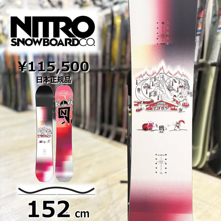 楽天市場】【即納】 24-25 NITRO TEAM PRO X MARCUS KLEVELAND 152cm 