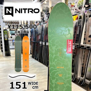 Tt y\񏤕iz 25-26 NITRO SLASH 151cm iCg XbV pE_[{[h {Ki Y Xm[{[h P Lo[