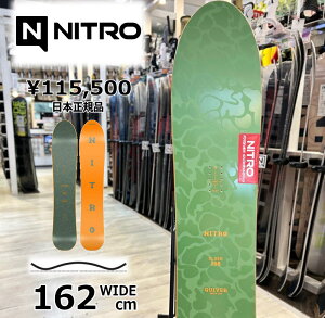 Tt y\񏤕iz 25-26 NITRO SLASH WIDE 162cm iCg XbV pE_[{[h {Ki Y Xm[{[h P Lo[
