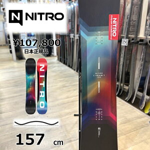 y[zY Xm[{[h  157cm NITRO TEAM iCg `[ 25-26 I[Eh J[rO Lo[