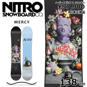 Tt y\񏤕iz 25-26 NITRO MERCY 138cm iCg V[ Og g t[X^C {Ki fB[X Xm[{[h P Lo[