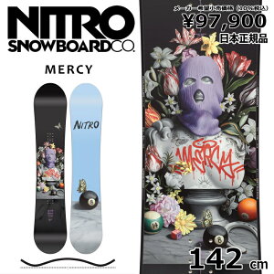 Tt y\񏤕iz 25-26 NITRO MERCY 142cm iCg V[ Og g t[X^C {Ki fB[X Xm[{[h P Lo[