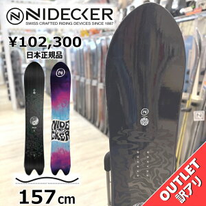 yXg1_z OUTLET Xm[{[h  ^ Y 24-25 NIDECKER BETA APX 157cm iCfbJ[ x[^ G[s[GbNX pE_[{[h Lo[ AEgbg