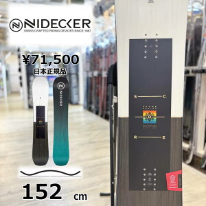 �y���[�z�����Y �X�m�[�{�[�h �� �^���� �����f�� 152cm NIDECKER SCORE �i�C�f�b�J�[�X�R�A 24-25 �I�[�����E���h �J�[�r���O �L�����o�[